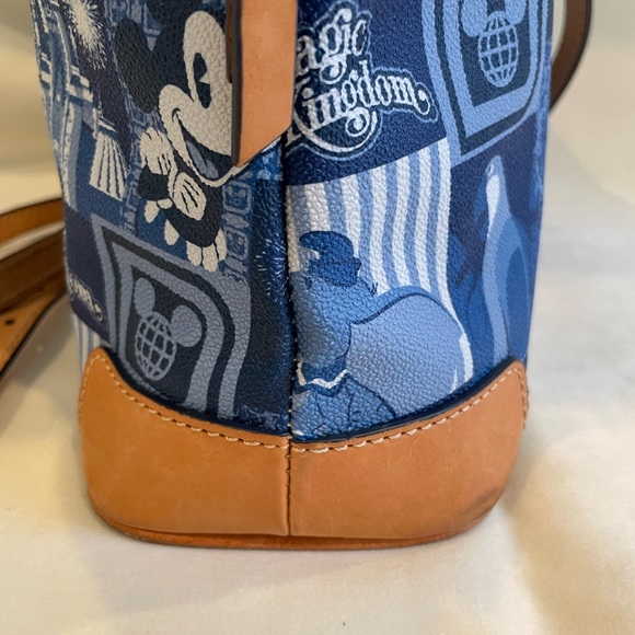 Dooney & Bourke Disney Magic Kingdom 45th Anniversary Letter Carrier 2016 - Picture 8 of 16